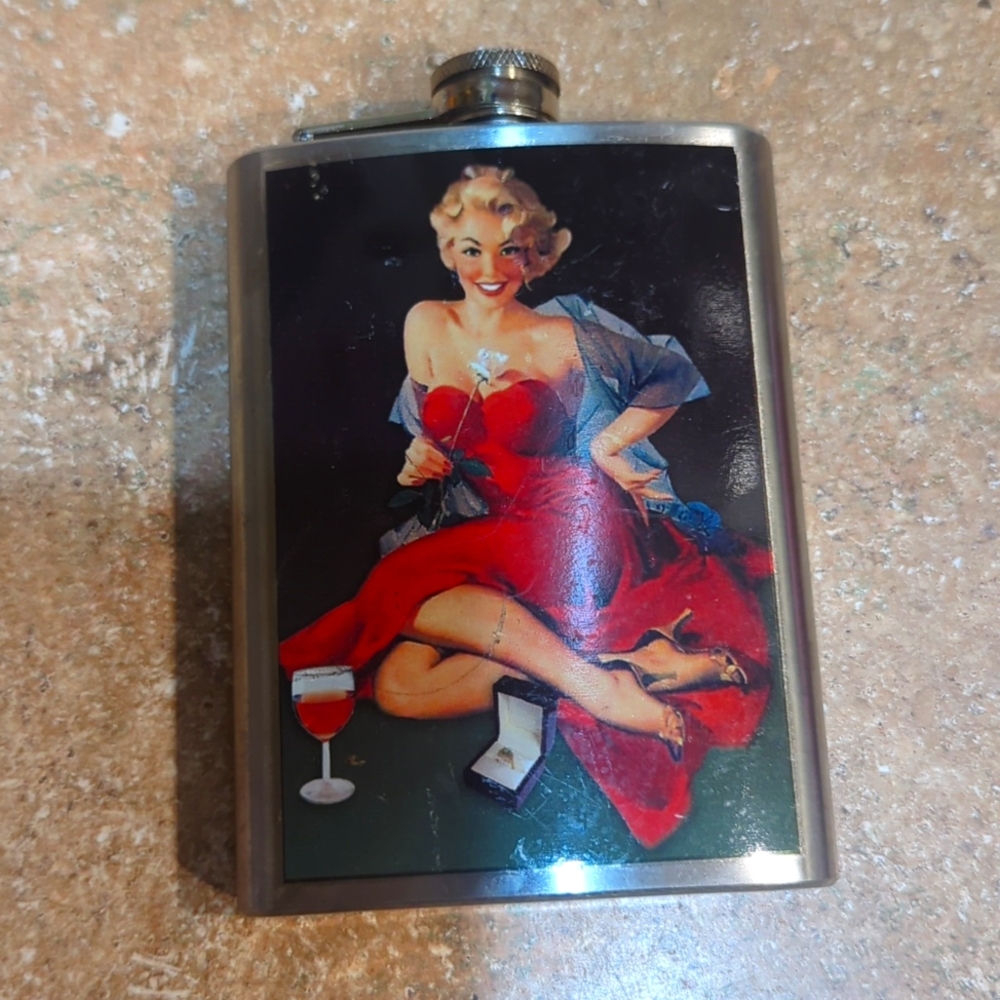Pin Up Flask
